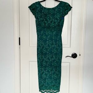 Green Lace Dress
